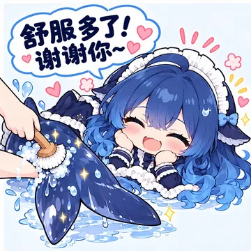 舒服多了！谢谢你~