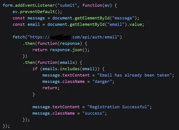 Client Side Validation