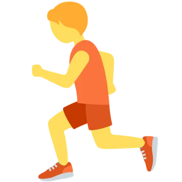 Person running
