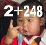 2+248=250