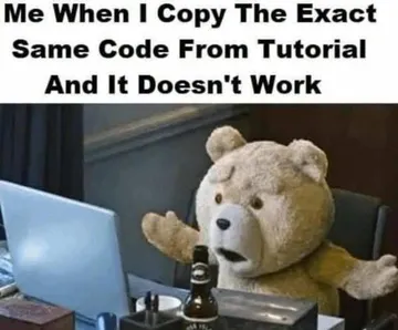 Why Does The Universe Hate My Copy-Paste Skills?