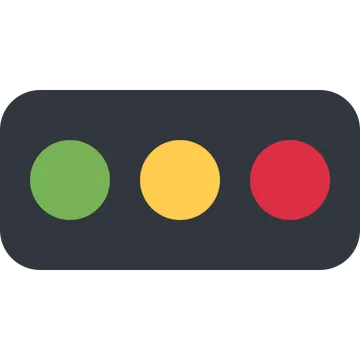 Horizontal traffic light