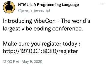 Vibebugger: The Conference That Never Leaves Home