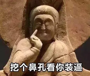 挖个鼻孔看你装逼