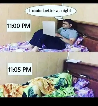Never Do Coding At Night