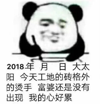 今天工地的砖格外的烫手富婆还是没有出现我的心好累