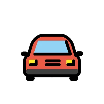 Oncoming automobile