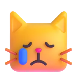 Crying cat