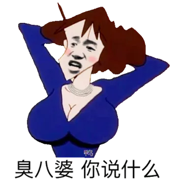 臭八婆你说什么