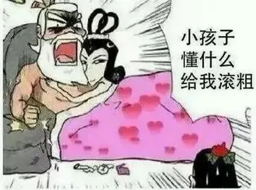 小孩子懂什么，给我滚粗