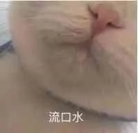 流口水