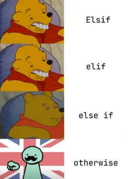 The Evolution Of Conditional Syntax