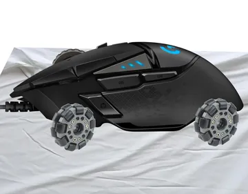 What If Mouse Had Some Omnidirectional Wheels So It Can Track On Any Surface? [No AI, Professional]