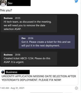 Requirement Amnesia