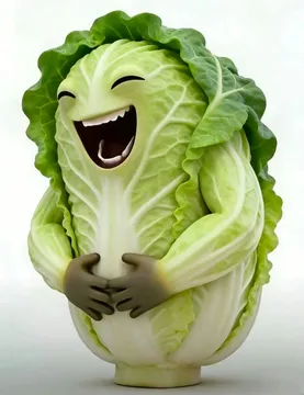 白菜对我笑抽象表情包，这是什么雷霆又猎奇的表情包~