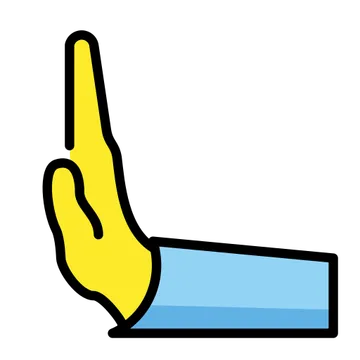Leftwards pushing hand
