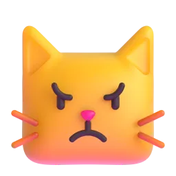 Pouting cat