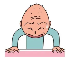 爸爸累了