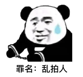 罪名 乱拍人（微信拍一拍表情包）