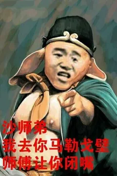 猪八戒：沙师弟 我去你马了戈壁 师傅让你住嘴