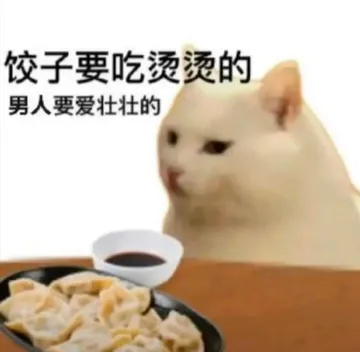 饺子要吃烫烫的男人要爱壮壮的
