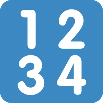 Input numbers