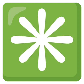 Eight-spoked asterisk