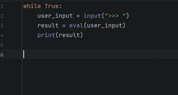 Fully Recreated Python In Python