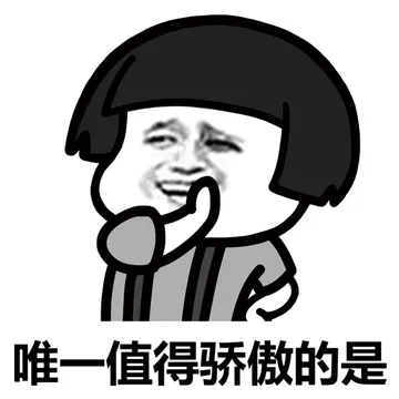 唯一值得骄傲的是
