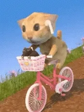 复古小猫gif表情包（12张阿米噶蒂朵喵喵表情包）