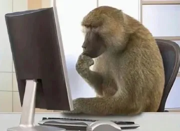 吗喽打工猴表情包