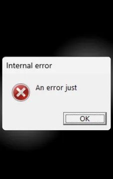 An Error Just