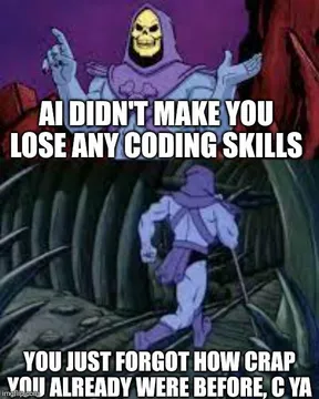 You Are Weak As Am I