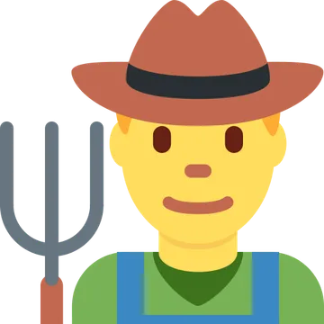 Man farmer