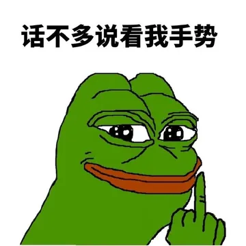 话不多说看我手势