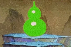 绿色葫芦，绿色天线宝宝