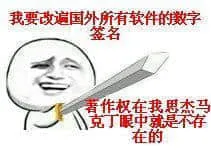 马克丁00006-我要改遍国外所有软件的数字签名著作权在我思杰马克丁眼中就是不存在的
