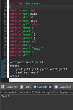 Yeet!