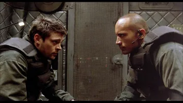 Dwayne Johnson Karl Urban Doom