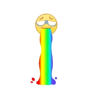 吐彩虹