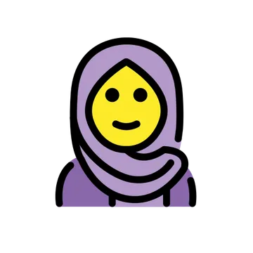 Woman with headscarf