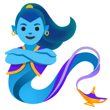 Woman genie