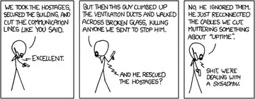 Never Mess With Sys Admin