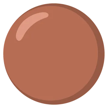 Brown circle