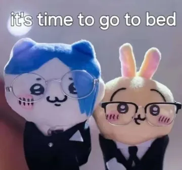 it's time to go to bed0RU(晚安大小姐动图表情包)