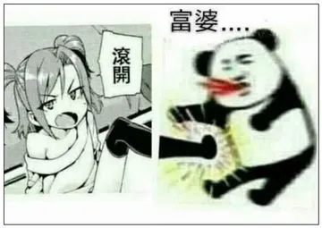滚开臭熊猫
