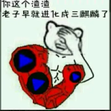 你这个渣渣 老子早就进化成三麒麟臂了