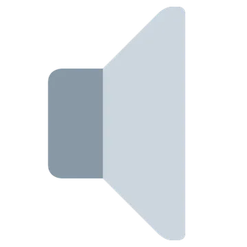 Speaker low volume