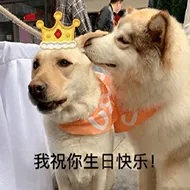 我祝你生日快乐!