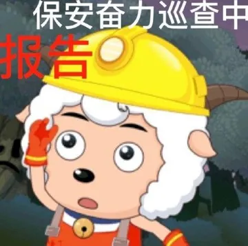 保安奋力巡查中报告